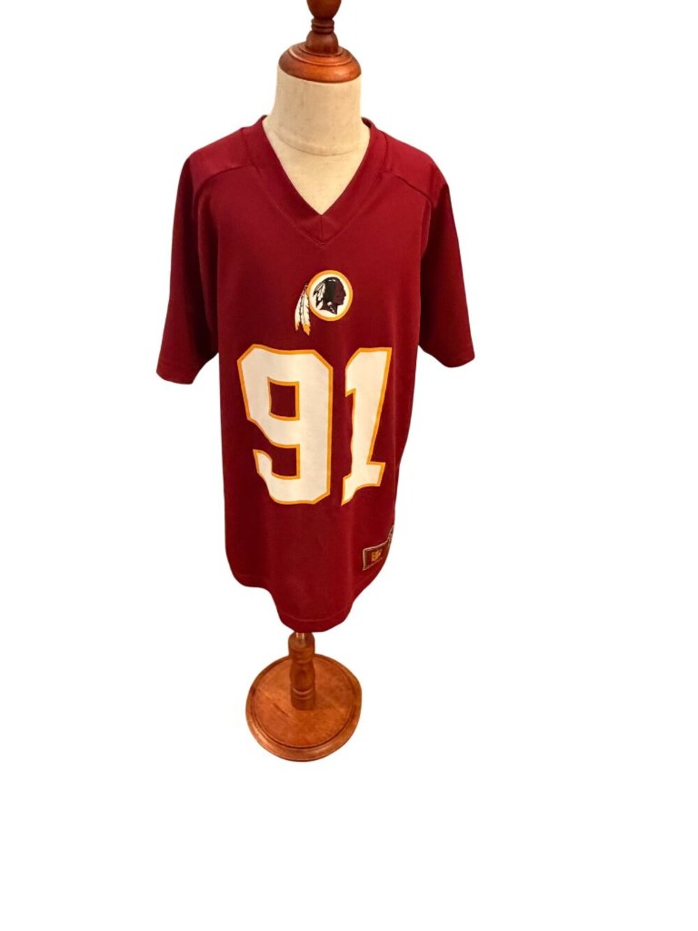 Washington Redskins Kerrigan #91 Youth Jersey Size M 10-12 NFL Team Apparel Red